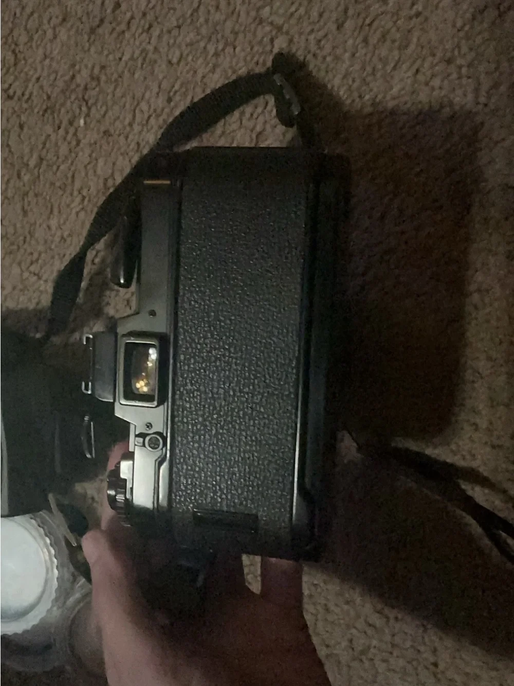 Ambico Black professional camera with leather case and all accessories